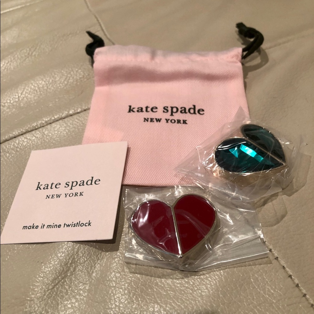 Kate spade Set of two Make it Mine twistlocks